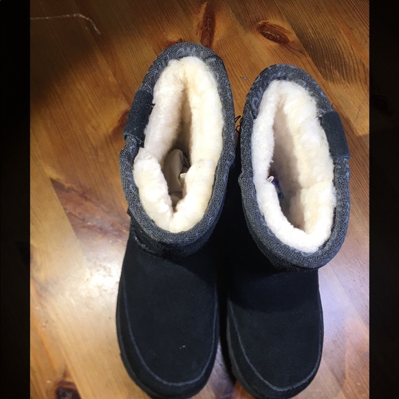 EMU Australia Bush Ranger Lo black boot size K8 - Picture 2 of 8